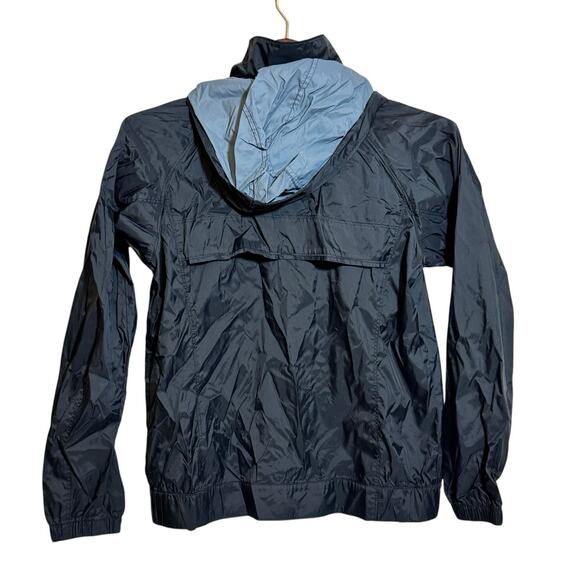 Columbia Jacket Women Medium Ladies Black Full Zip Hooded Outdoors Windbreaker - Picture 2 of 6